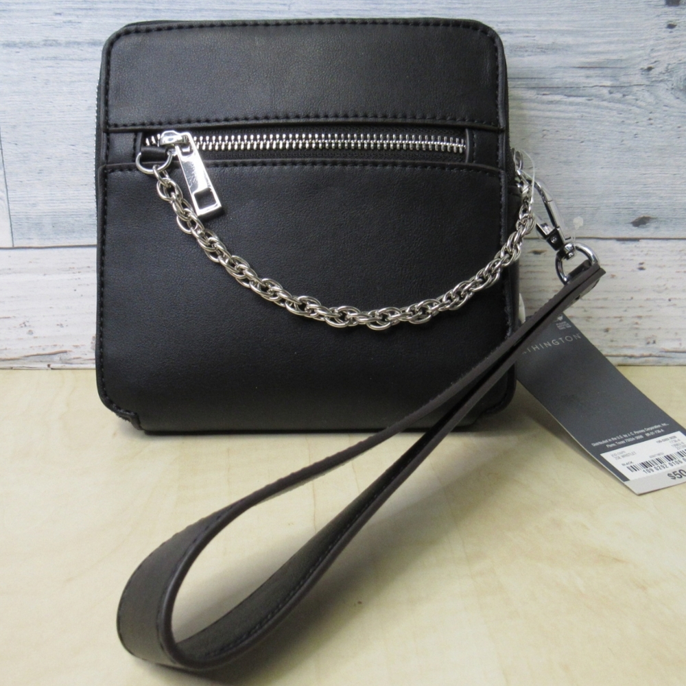 Worthington Zoe Wristlet Purse Black